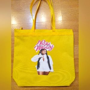 NICKI MINAJ YELLOW TOTE BRAND NEW